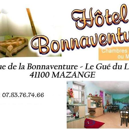 Hotel De La Bonnaventure Mazange Eksteriør bilde