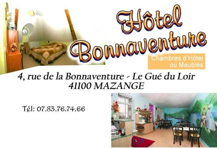 Hotel De La Bonnaventure Mazange Eksteriør bilde